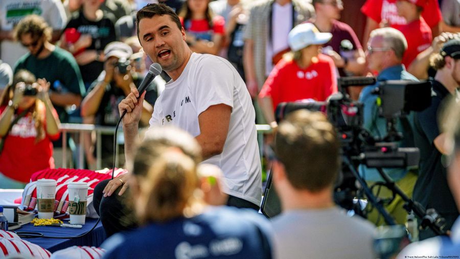 US: Conservative pundit Charlie Kirk shot dead in Utah