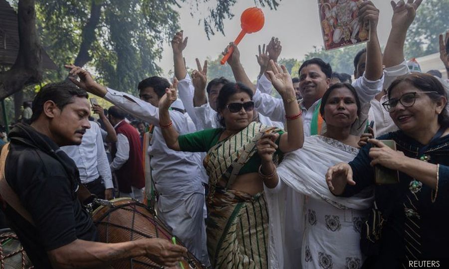 India's opposition Congress set for big win in Karnataka state, defeating BJP