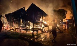 Lagi 30 rumah musnah dalam kebakaran di Sandakan