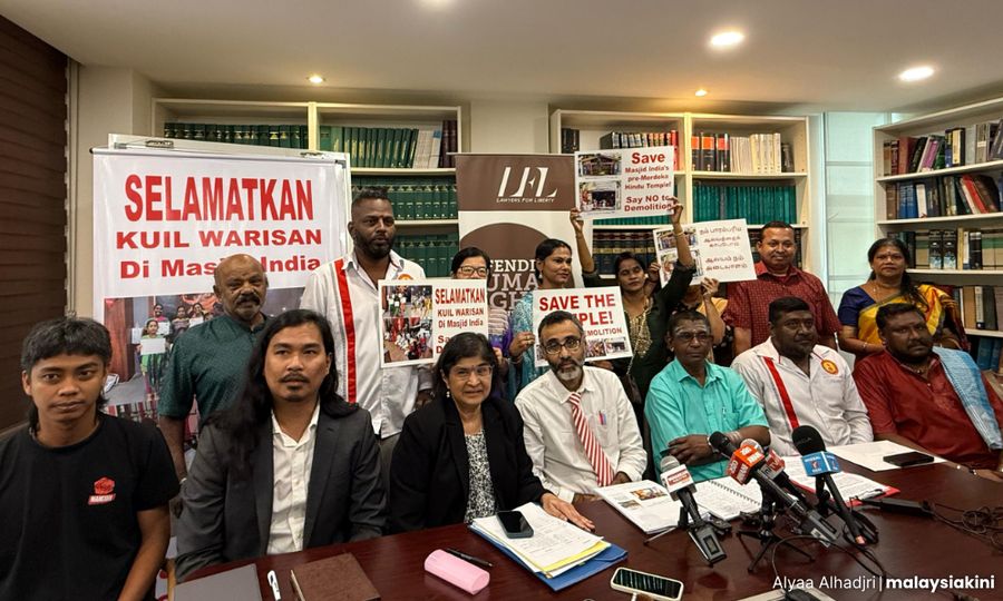 Groups moot 'alternative site' to save Hindu temple from demolition