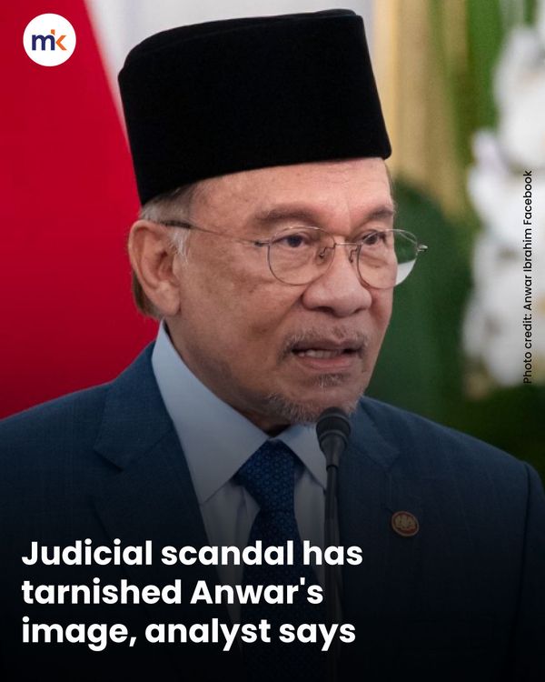 Judicial scandal has tarnished Anwar's image, analyst says