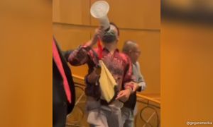挺巴人士到美国独立日庆典踩场，呼“种族灭绝共犯”