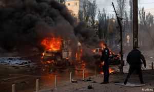 Russia bombs Ukrainian cities in apparent revenge strikes
