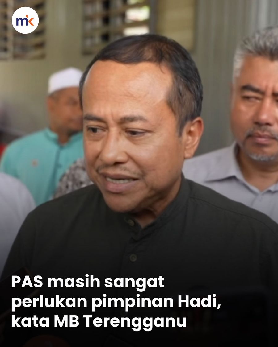 PAS masih sangat perlukan pimpinan Hadi, kata MB Terengganu