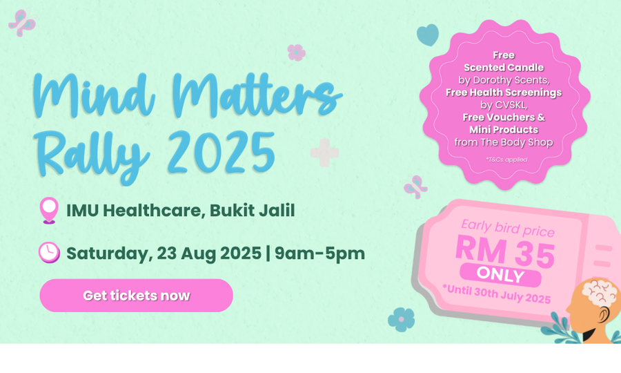 Mind Matters Rally 3.0: Nurturing Wellness and Breaking Stigma, with Malaysiakini and KiniEvents
