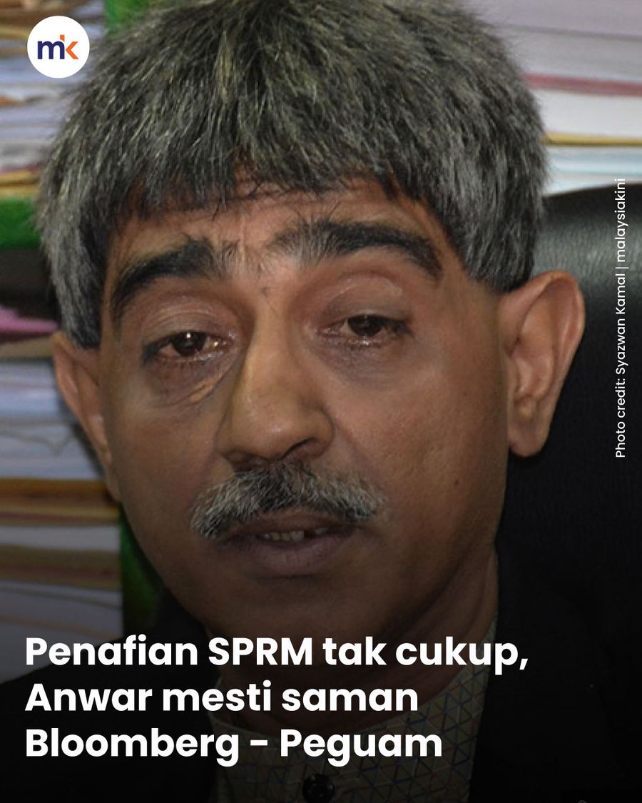 Penafian SPRM tak cukup, Anwar mesti saman Bloomberg - Peguam