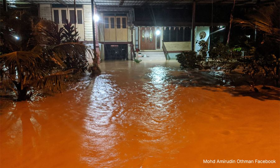 204 mangsa banjir kilat di Batu Pahat masih di PPS