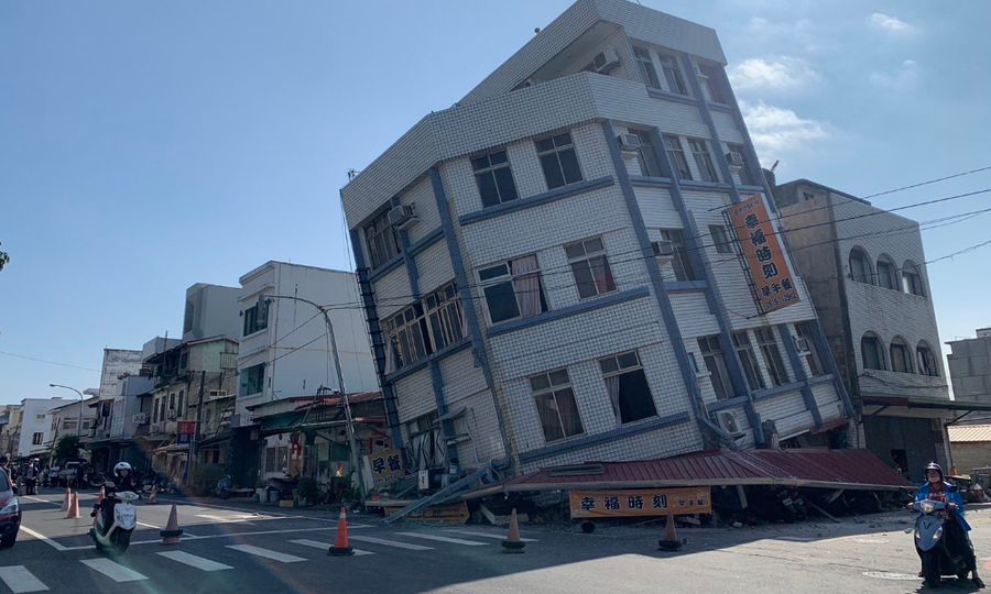 7.3 magnitude quake strikes Taiwan