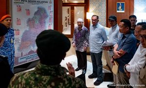PM: Kerjasama k'jaan pusat, negeri lancarkan bantu mangsa banjir