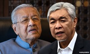 Dr M: Jika saya jual kacang putih buat apa nak saman Zahid
