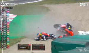 Damok retak rusuk kiri, terlepas GP Itali dan Jerman