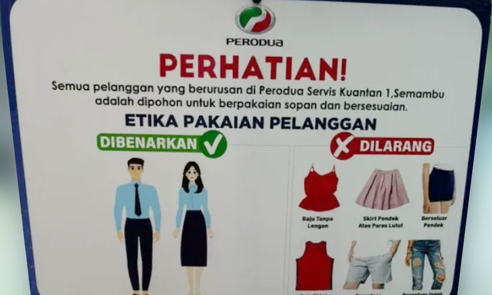 formal dress code in malaysia LETTER | codes continue to draw flak Les Marques: Bresciani